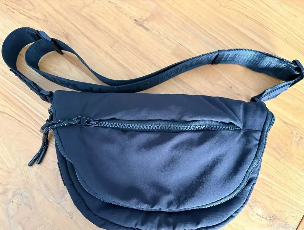 FP Movement Free People Hudson Sling Backpack Black Bag